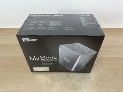 WD Western Digital My Book 1TB Pro Edition II Dual-Drive Storage System- SEALED!