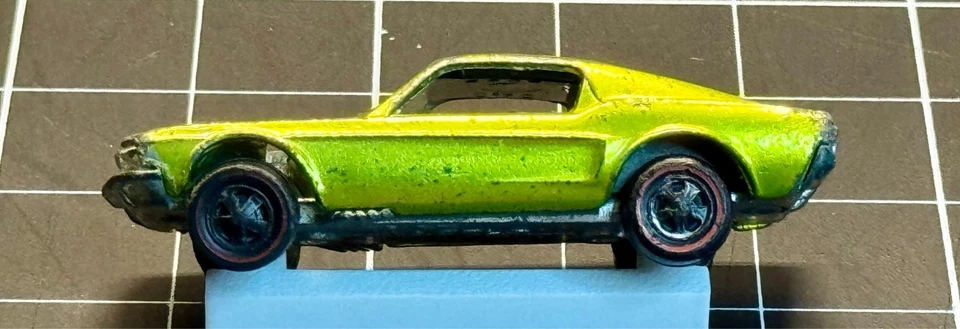 Mustang anticongelante personalizado Hot Wheels Redline 1968 vintage suelto en Estados Unidos Foto 2 de 4
