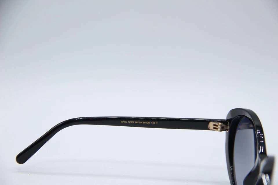 GAFAS DE SOL MARC JACOBS 520/S 8079O NEGRO DORADO DEGRADADO MONTURAS AUTÉNTICAS 56-20 Foto 3 de 4