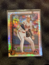 2025 Topps Chrome Logofractor Edition - Cade Povich, Cade Povich #140 (RC)