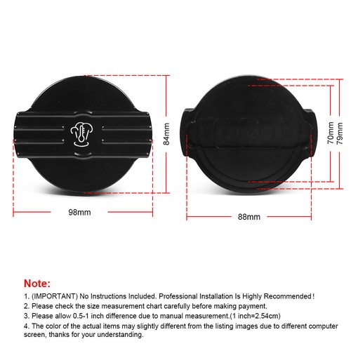 1 Set Engine Oil Cap/Bottle Cap/Tank Protect Cap Cover For VW CC Audi Seat Skoda - Picture 2 of 9