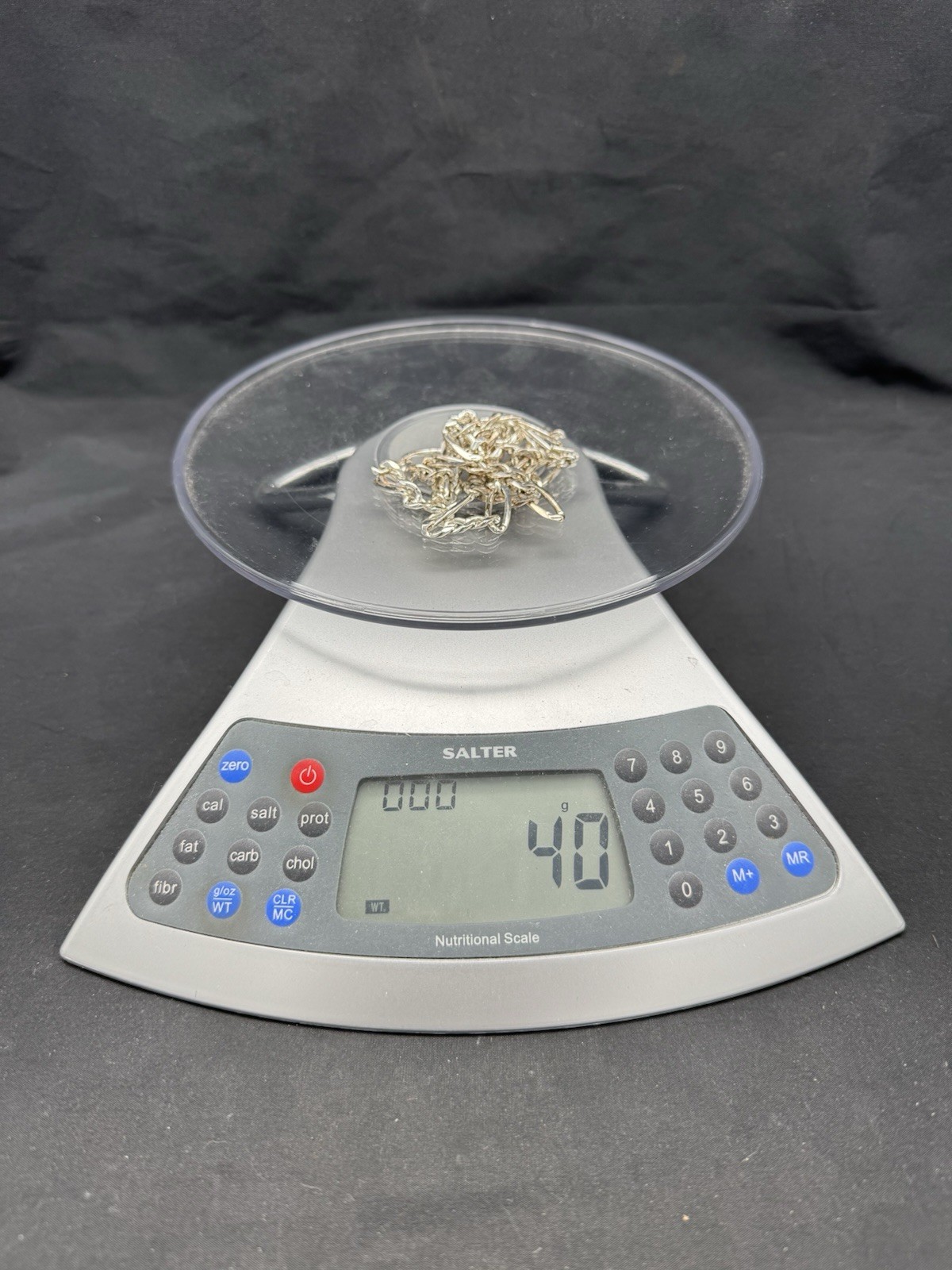 Italian Sterling Silver Solid Chain Necklace, 40 … - image 13