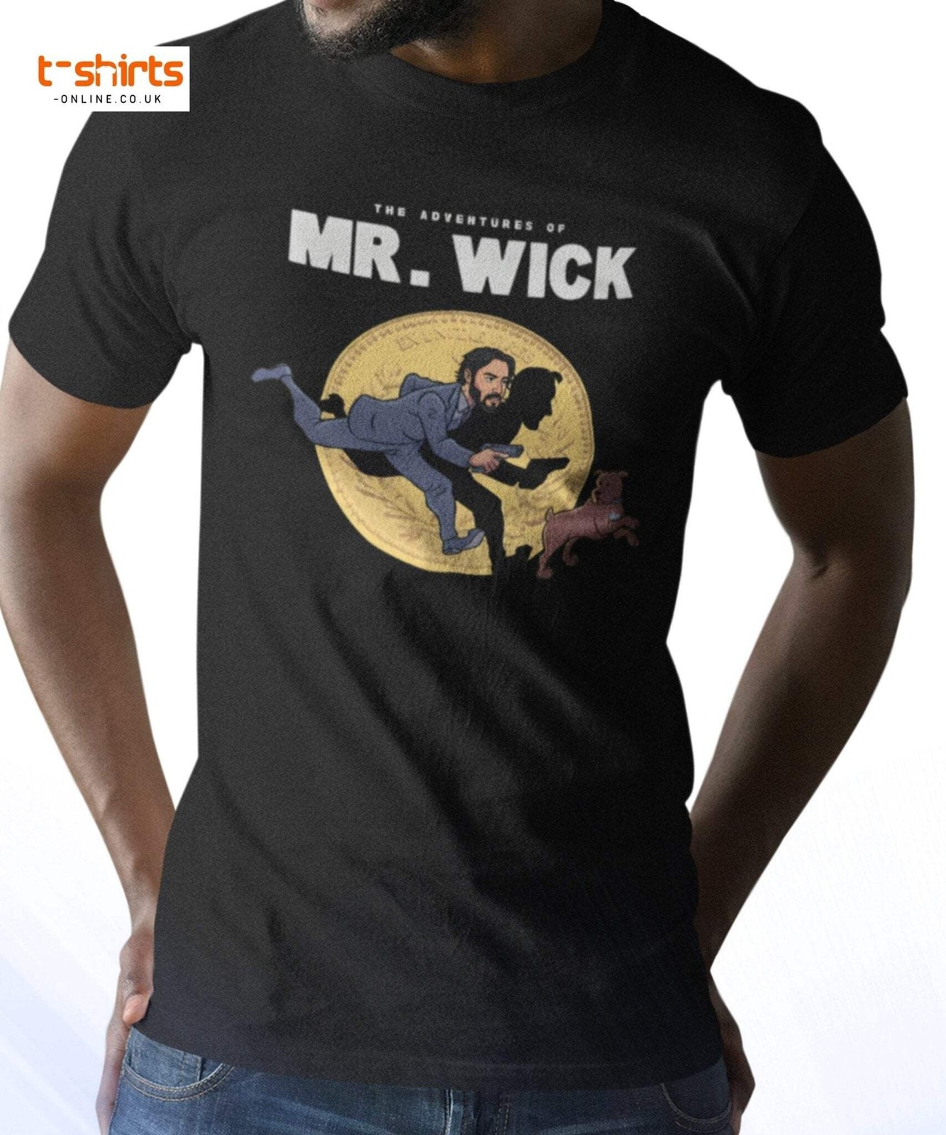 Camiseta Mr. Wick | Camiseta divertida parodia de dibujos animados de John Wick