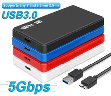 USB 3.0 2TB SATA SSD External Hard Drive Portable Desktop Mobile Hard Disk Case