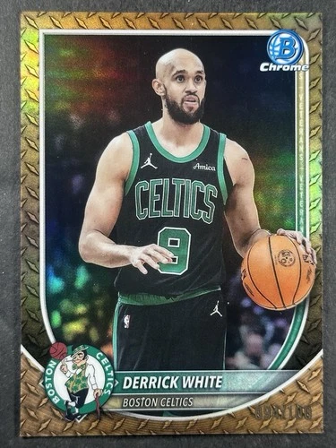 2025 Bowman Basketball Steel Metal Refractor Derrick White #BCV-58