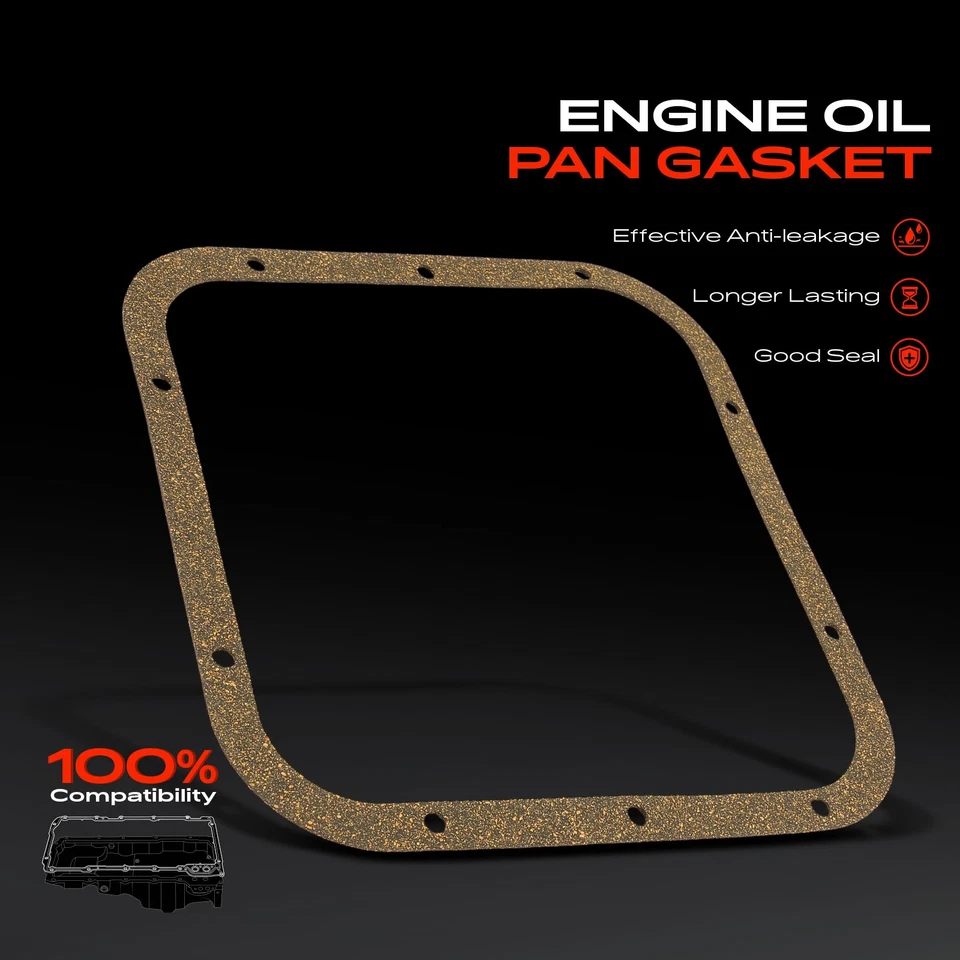 Juego de juntas inferiores del cárter de aceite del motor para Nissan Altima 1993 1994 1995-2001 L4 2,4 L Foto 3 de 4