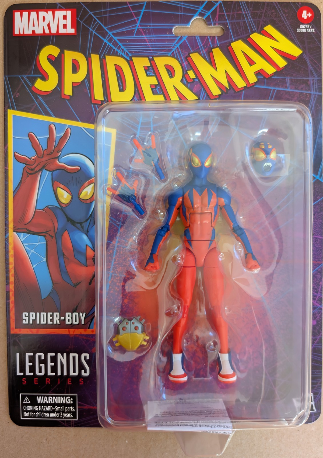 Spider-Man: Marvel legends Retro Action Figure: Spider-Boy