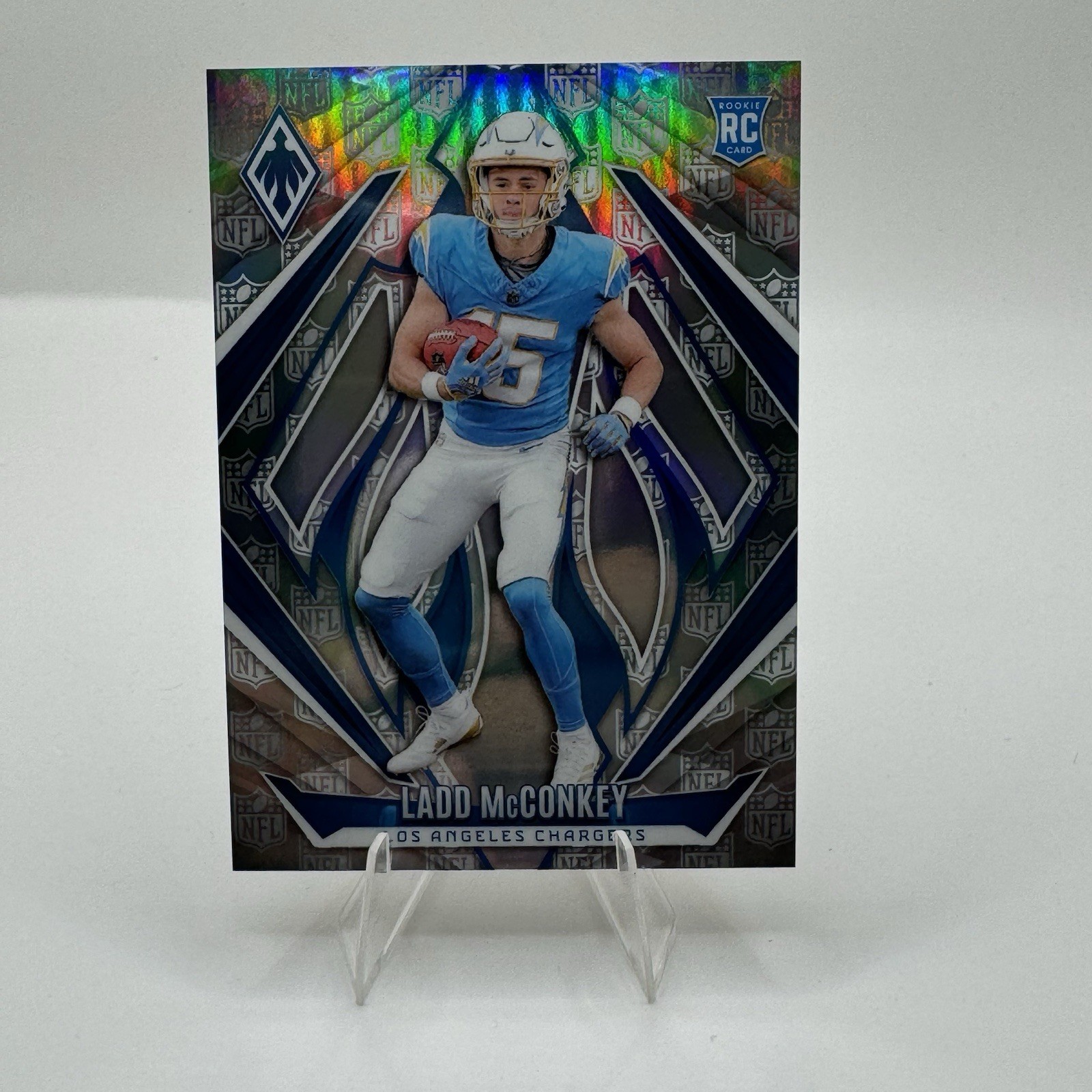 2024 Panini Phoenix - Rookies Ladd McConkey #216 NFL Shield /150 (RC)