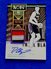 2024-25 Panini Noir RC Donovan Clingan Rookie Jersey Auto Holo /99 MINT #303 💖