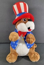 Buc-ees Beaver 4th of July Patriotic Plush 2024 Edition 14 Washable