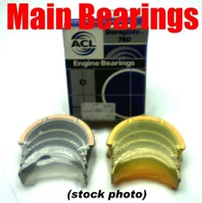 Main Bearings 1988 Pontiac Fiero 2.5L 6689M .030 undersize ACL brand 