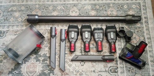 Dyson Cyclone V10 Total Clean+ Accessory Kit with Floor, Crevice, Dusting Tools