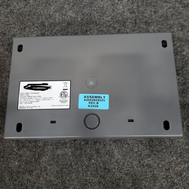 GENERAC Power Zone Remote Relay Panel A0002829525