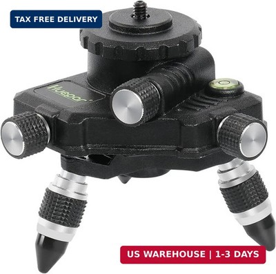 Laser Level Adapter, Metal 360-Degree Rotating Base for Laser Level Tripo