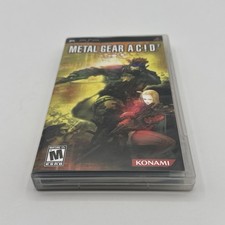 Metal Gear Acid 2 (ac!d) - PlayStation Portable (Sony PSP, 2006) CIB No Glasses
