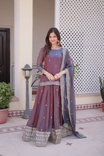 LEHENGA CHOLI PARTY WEAR PAKISTANI LEHNGA DESIGNER INDIAN WEDDING READYMADE