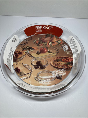 Anchor Hocking Fire-King H1060FR Ovenproof Pie Plate NOS 9 