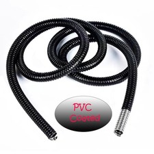 Stainless Steel Metal Condui Black Flexible Conduit Tube PVC Coated Liquid-Tight