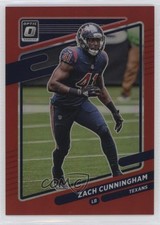2021 Panini Donruss Optic Red Prizm 98/99 Zach Cunningham #105 x5u