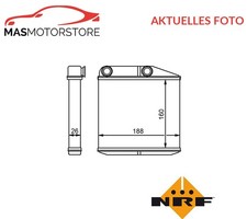 WÄRMETAUSCHER INNENRAUMHEIZUNG NRF 54213 A FÜR VAUXHALL CORSA III,CORSA IV