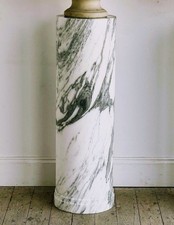 High Quality Arabescato Marble Grand Tour Column - Delivery Available 0105