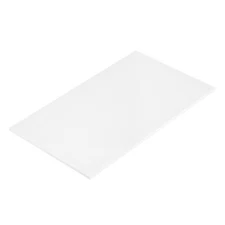 ABS Plastic Sheet 10 Inch x 6 Inch x 0.12 Inch ABS Styrene Sheets White