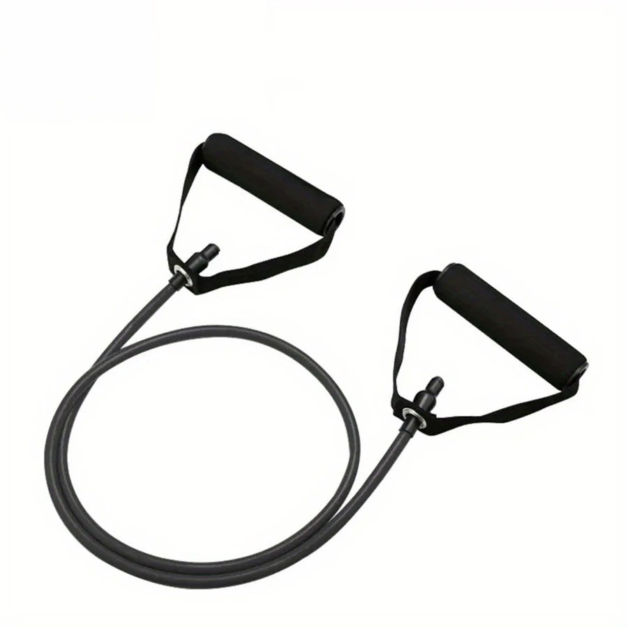 Home Gym Resistance Band Set 4 Levels with Comfort Grip Handles Door Anchor and