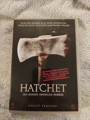 Hatchet. Horrorfilm. Uncut FSK 18 Version. DVD. Kane Hodder. Robert Englund
