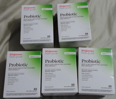 Walgreens Probiotic 10 Billion Active Cultures Per Capsule 10 Month Supply