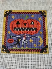 Needlepoint Canvas.Birds Of A Feather Hand Painted . Out Of Print .2010