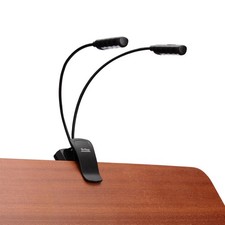 Dual Head USB Rechargeable Sheet Music Light - On-Stage
