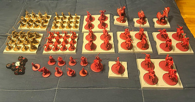 A Song of Ice and Fire Miniatures Game Targaryen Collection