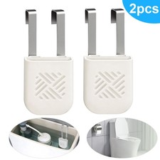 2PCS Hanging Toilet Tank Cleaning Tablet Holder Slow Release Cleaner Dispenser