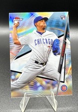2020 Topps Finest Refractor #43 Adbert Alzolay CUBS RC Baseball Card MLB