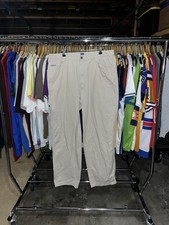 Marith  Francois Girbaud Cream Embroidered Carpenter Pants