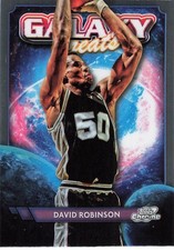 2023-24 Topps Chrome Cosmic #GG-28 David Robinson Galaxy Greats