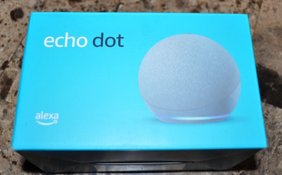 Echo Dot 4th Generation, New in Open Box Twilight Blue, Amazon, Alexa