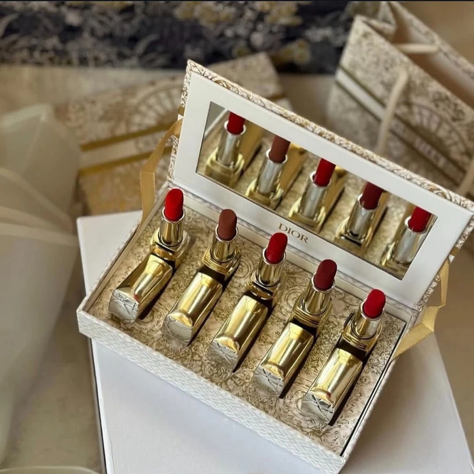 Cofanetto Rossetti Dior beauty set – Edizione limitata make-up box