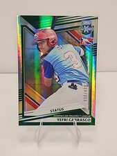 2022 Panini Elite Extra Edition Status Green 94/499 #197 Yefri Carrasco DPL