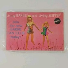 Vintage Living Barbie  Skipper booklet 36 pages 1970 Mattel Barbie Fan Club