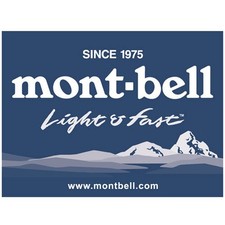 Montbell sticker, Montbell Light  Fast 1124264