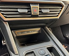 Aluminium 1 Zierrahmen USB Innenraum Cupra Formentor VZ VZ5 VZ310 VZ333