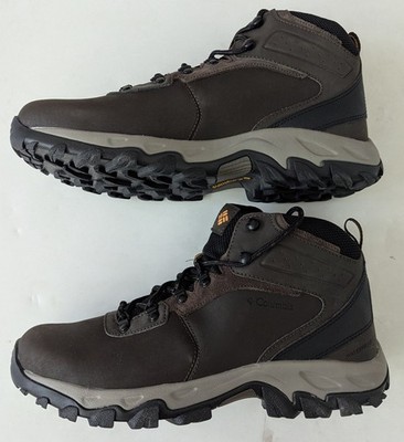 Columbia Newton Ridge Plus II Leather Waterproof brown man shoes 11 13 Brand New