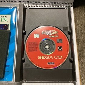 Amazing Spider-Man vs. The Kingpin  for Sega CD Complete In Box CIB Great Shape