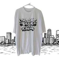 Terror Reid Razor Graf XL band T-Shirt Graffiti Getter bass Hip Hop Simi Valley