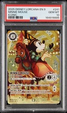 Disney Lorcana Minnie Mouse Sweetheart Princess 241 Iconic PSA 10 Gem Mint EN