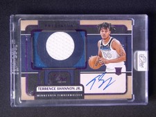 2024-25 Panini One And One Terrence Shannon Jr. RC Precision Patch Auto RPA /35