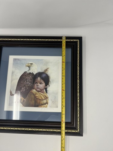 Brave And Free Gregory Perillo Signed Print 1451/2500 Framed Limited Edition - Picture 12 of 20