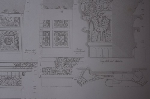 Rossini 1836 Arco Settimio Severo Rome Architecture details Roman Art Foro - Picture 3 of 3