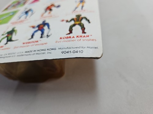 NIB 1984 Vintage MOTU Roboto On Card 🫧Free Shipping 🫧 - Picture 8 of 9